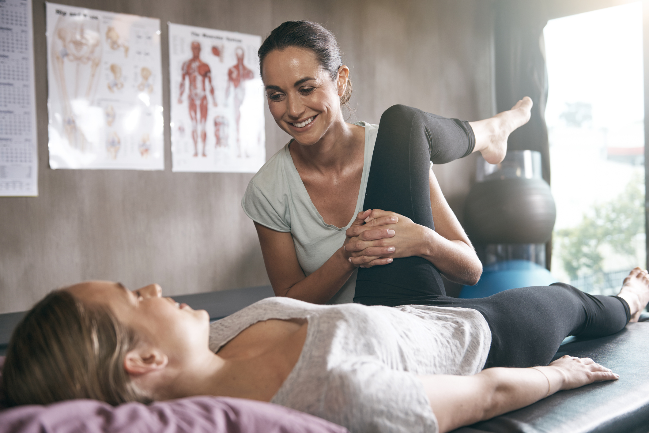 She doesn't just treat the injury, she treats the patient