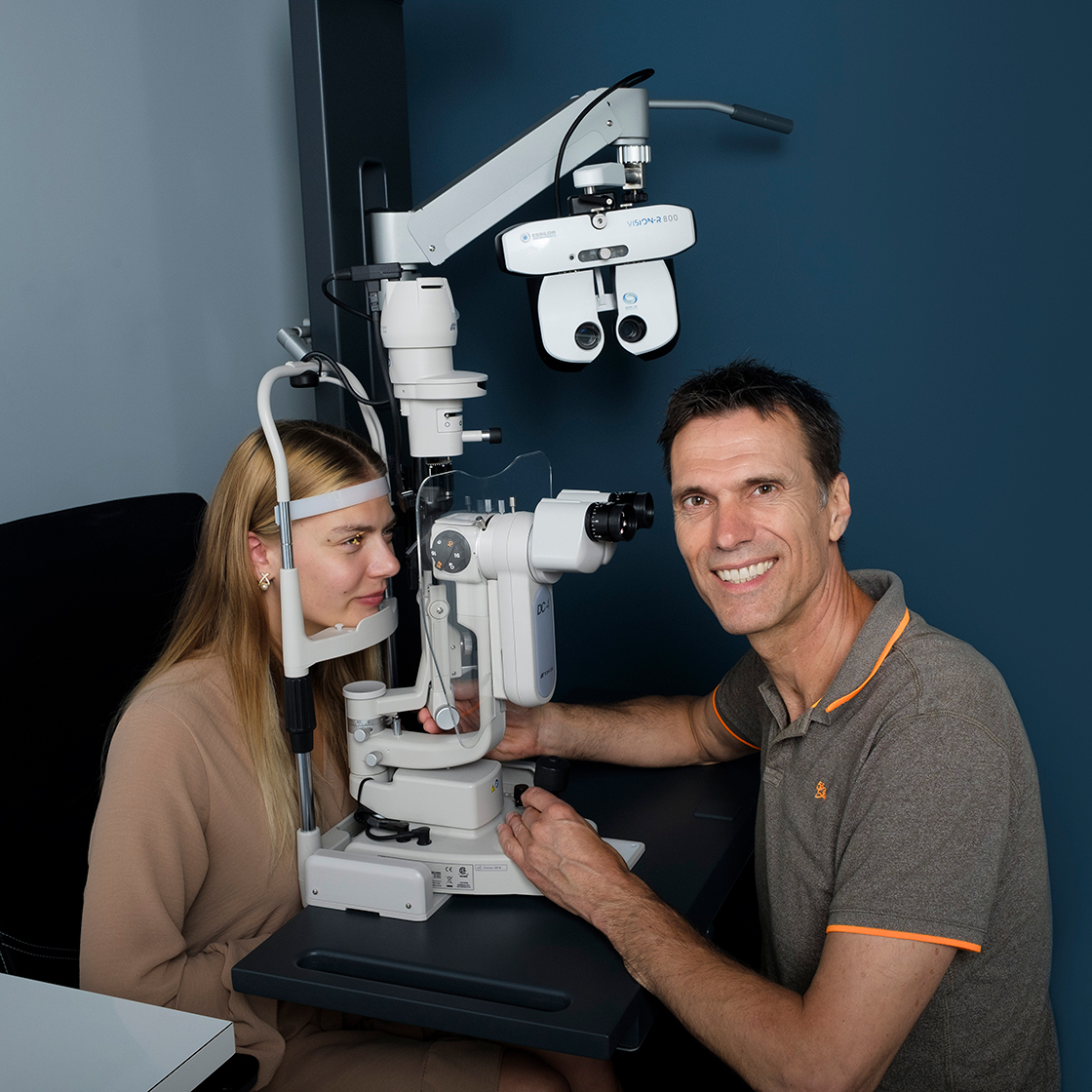 Herbert van der Wiel, optometrist Interview met optometrist, Herbert van der Wiel